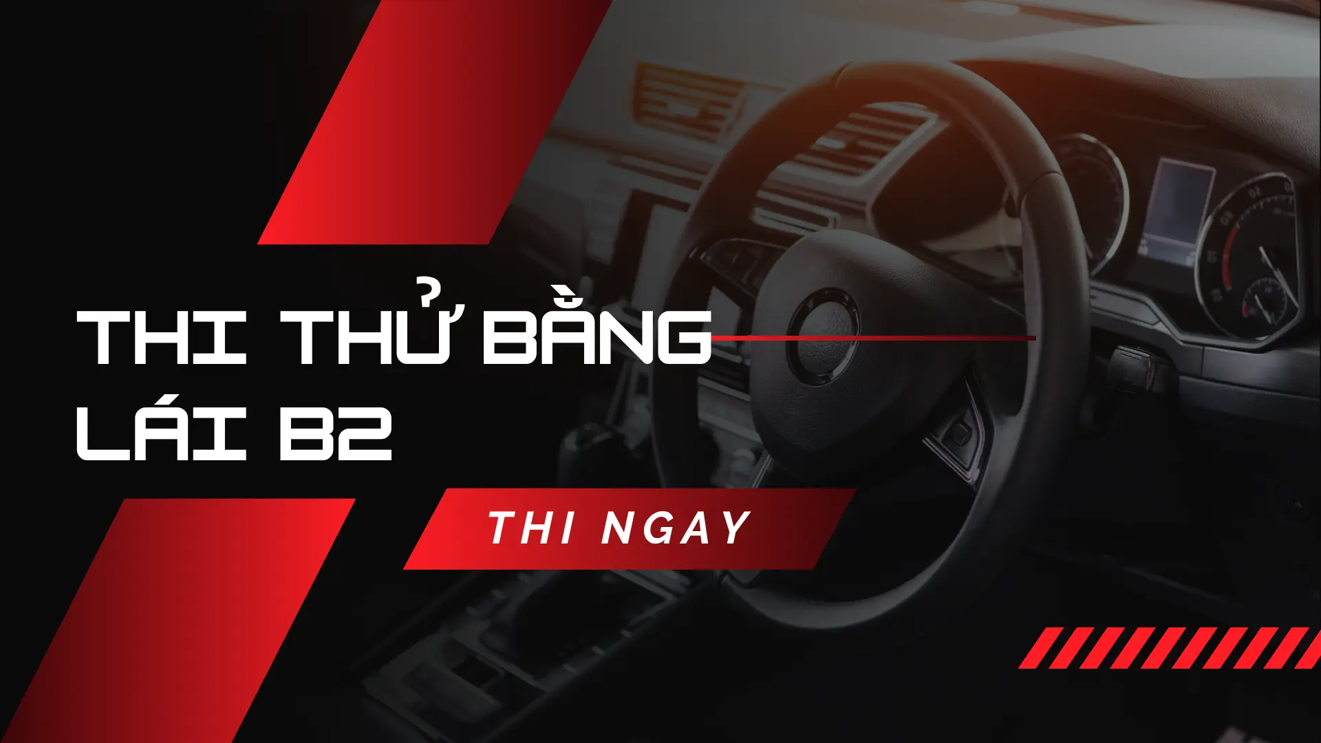 thi thử bằng lái b2